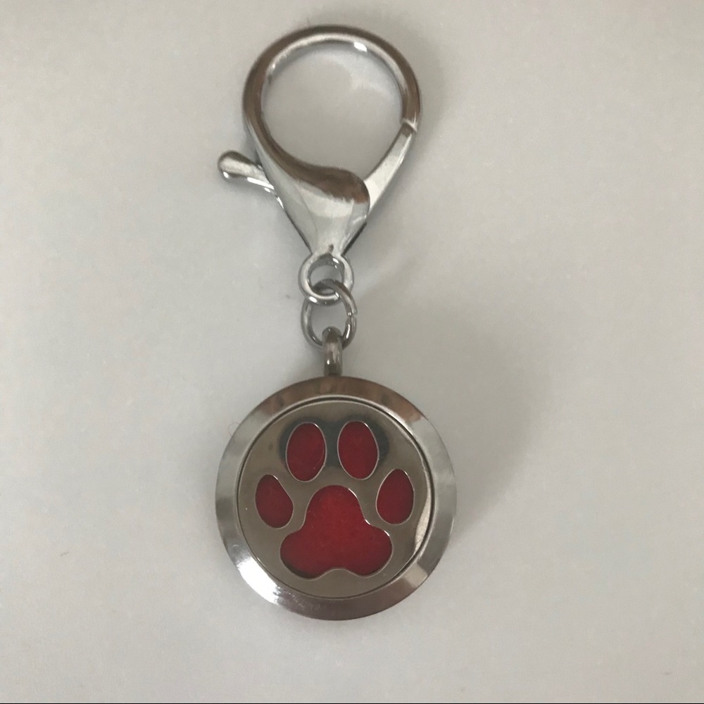 Dog collar charm for Essential Oils, Purse Charm
